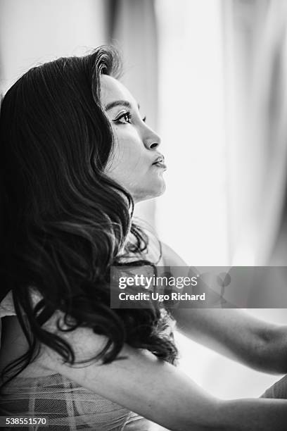 Actress Li Bingbing is photographed for Self Assignment on May 15, 2016 in Cannes, France.