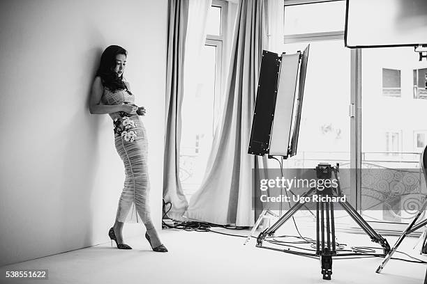 Actress Li Bingbing is photographed for Self Assignment on May 15, 2016 in Cannes, France.