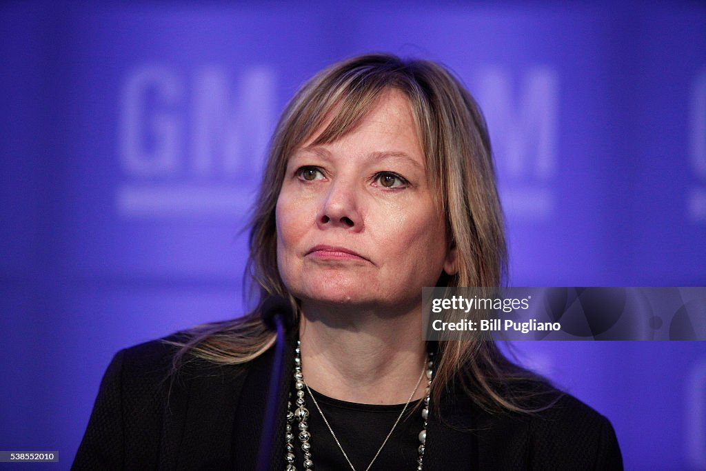 GM Holds Annual Shareholders Meeting In Detroit