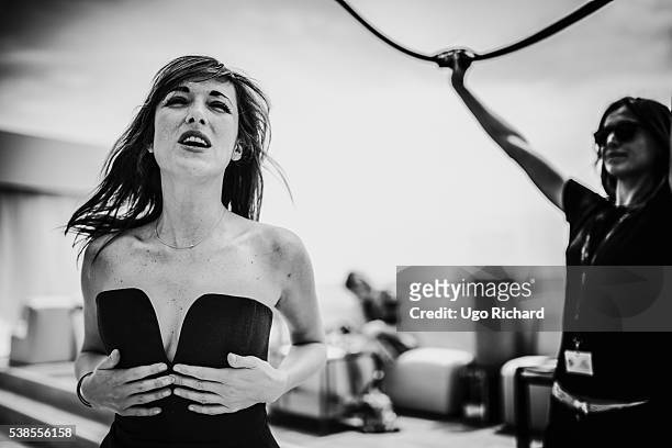 Actress Victoria Bedos is photographed for Self Assignment on May 15, 2016 in Cannes, France.