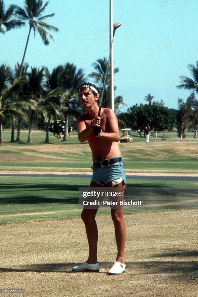 Alice Cooper im Urlaub auf Maui, Hawaii