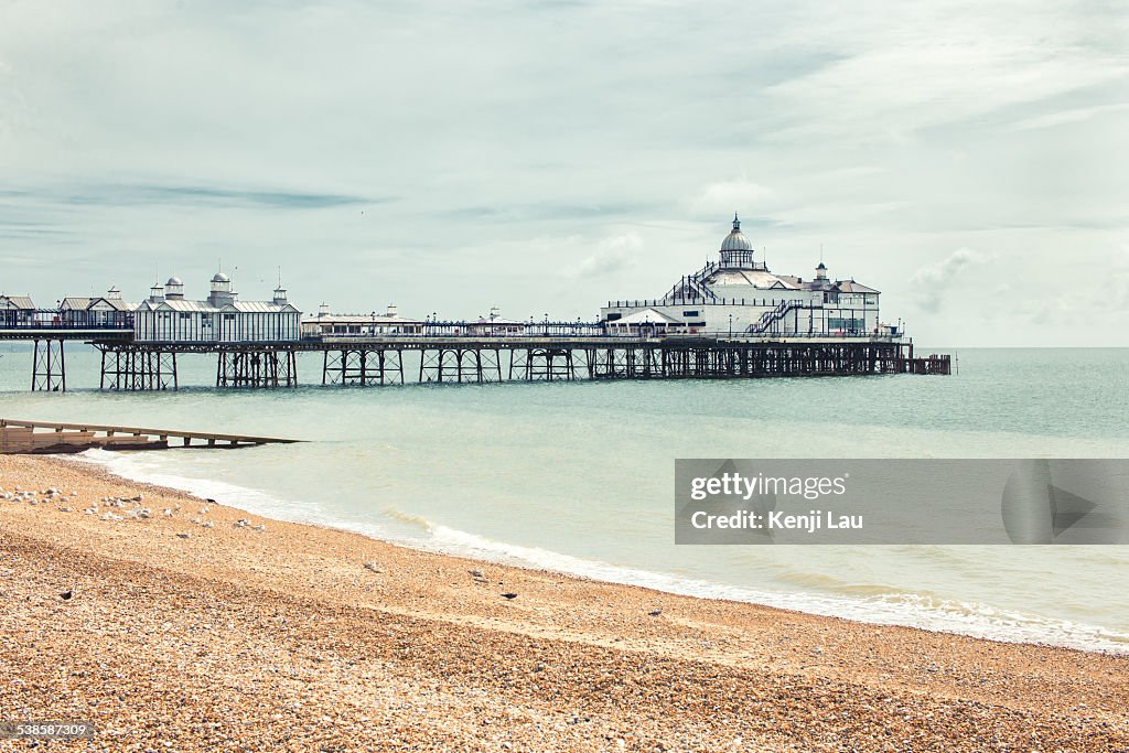 Brighton pier in United Kingdom