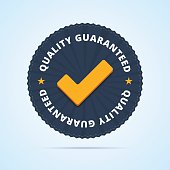 Quality guaranteed - tested badge