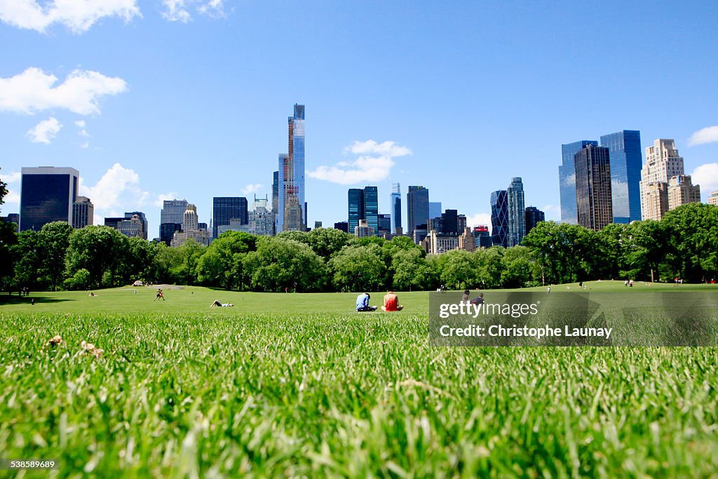 Central Park in Manhattan, New York City, New York.