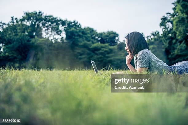 enjoying in the park - high tech campus stock pictures, royalty-free photos & images