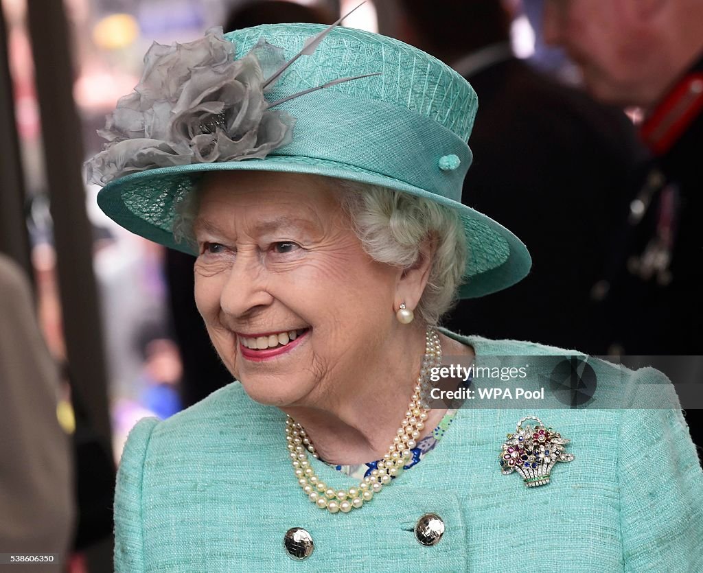 The Queen, Duke of Edinburgh, The Prince of Wales and Duchess of Cornwall Visit Cardiff