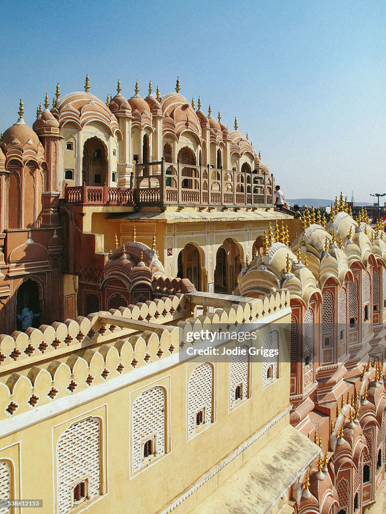 Hawa Mahal at Jaipur, Rajasthan, India