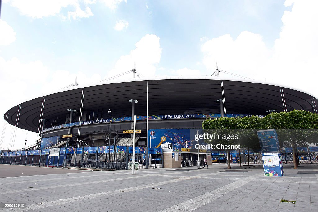 Stade de France is Prepared with Flags & Signage Ahead of EURO 2016