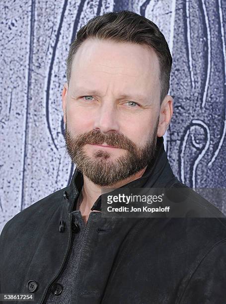 Actor Ryan Robbins arrives at the Los Angeles Premiere "Warcraft" at TCL Chinese Theatre IMAX on June 6, 2016 in Hollywood, California.