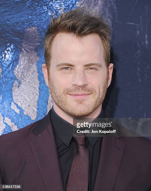 Actor Robert Kazinsky arrives at the Los Angeles Premiere "Warcraft" at TCL Chinese Theatre IMAX on June 6, 2016 in Hollywood, California.