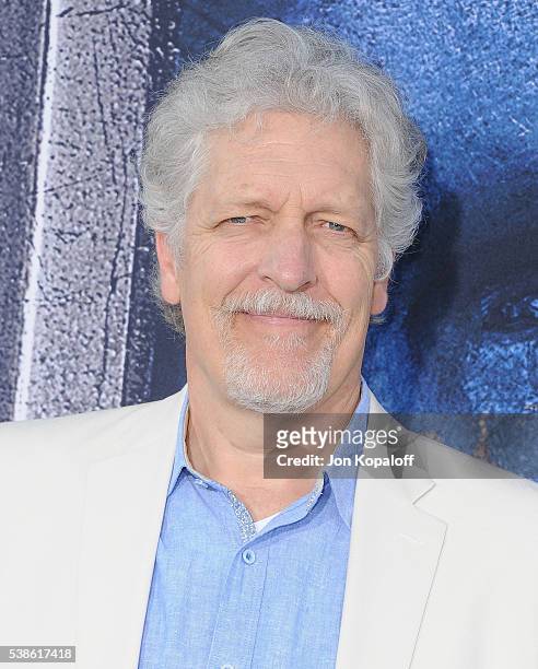 Actor Clancy Brown arrives at the Los Angeles Premiere "Warcraft" at TCL Chinese Theatre IMAX on June 6, 2016 in Hollywood, California.