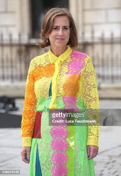 Kirsty Wark attends the VIP preview of the Royal Academy of Arts Summer Exhibition 2016 at Royal Academy of Arts on June 7, 2016 in London, England.
