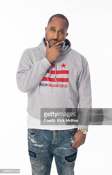 Show runner Kenya Barris is photographed for Los Angeles Times on April 25, 2016 in Los Angeles, California. PUBLISHED IMAGE. CREDIT MUST READ: Kirk...