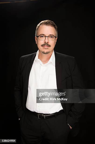 Show runner Vince Gilligan is photographed for Los Angeles Times on April 25, 2016 in Los Angeles, California. PUBLISHED IMAGE. CREDIT MUST READ:...