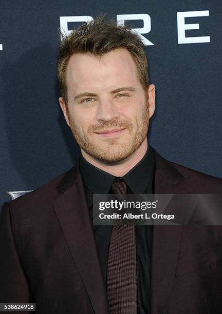 Actor Rob Kazinsky arrives for the Premiere Of Universal Pictures' "Warcraft" held at TCL Chinese Theatre IMAX on June 6, 2016 in Hollywood,...