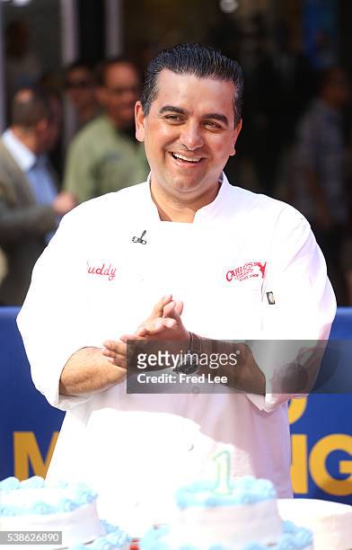 Cake Boss Buddy Valastro is a guest on "Good Morning America," 6/6/16, airing on the Walt Disney Television via Getty Images Television Network....