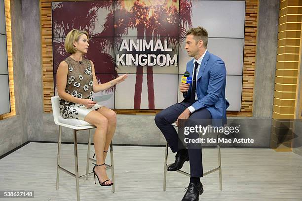 Scott Speedman of the new crime drama "Animal Kingdom" is interviewed on GOOD MORNING AMERICA, 6/7/16, airing on the Walt Disney Television via Getty...