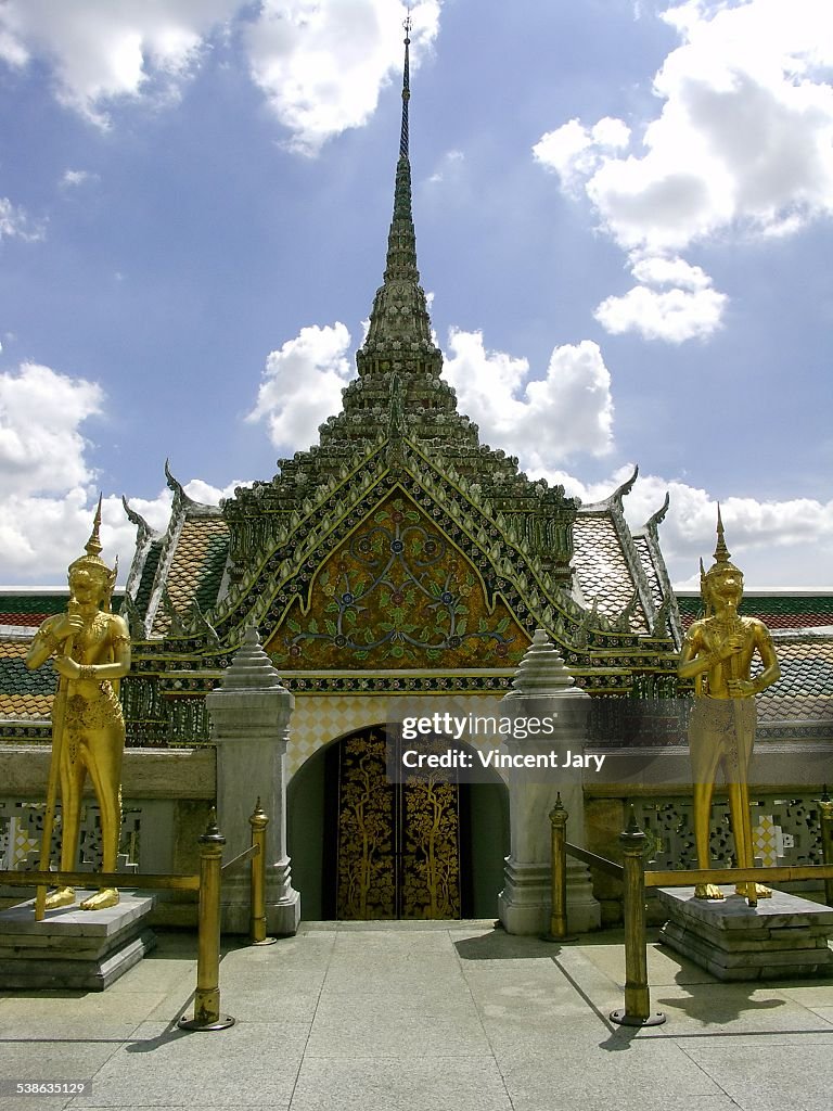Wat Phra Kaeo Buddhist temple Bangkok