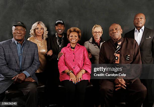 The original members of the TV show "ROOTS" Ben Vereen, Louis Gossett Jr., John Amos, Georg Stanford Brown, Leslie Uggams, Sandy Duncan, and Lynne...