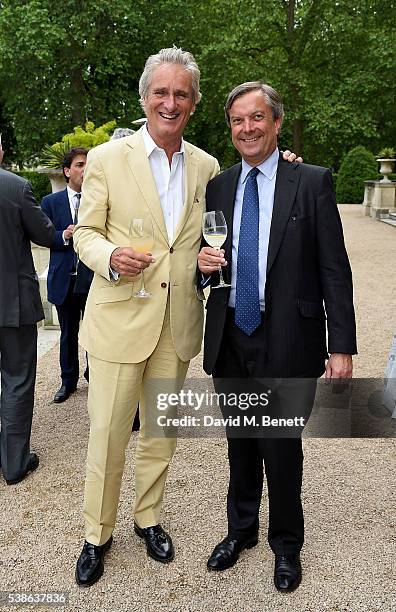 Mike Slade and guest attend The Bell Pottinger Summer Party at Lancaster House on June 7, 2016 in London, England.