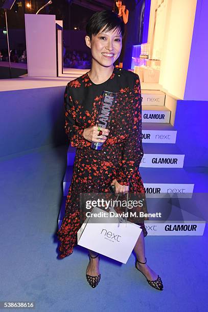 Designer Sandra Choi attends the Glamour Women Of The Year Awards in Berkeley Square Gardens on June 7, 2016 in London, United Kingdom.