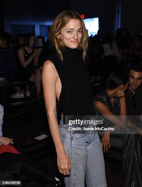 Sofia Sanchez de Betak attends Public School's Women's And Men's Spring 2017 Collection Runway Show at Cedar Lake on June 7, 2016 in New York City.