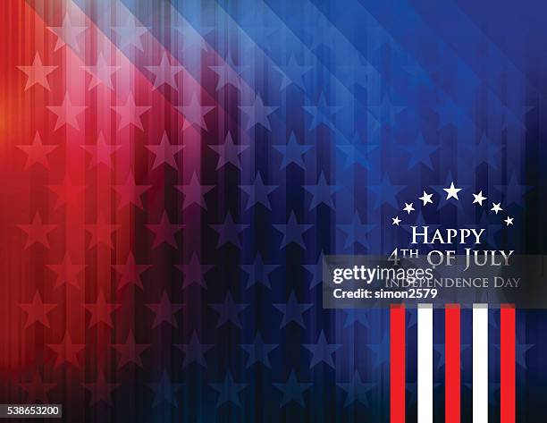 happy 4th of july independence day background - patriots stock illustrations