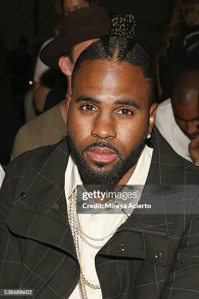 Jason Derulo attends Public School's Women's and Men's Spring 2017 Collection at Cedar Lake on June 7, 2016 in New York City.