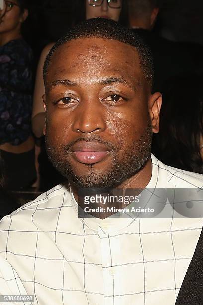 Professional basketball player, Dwyane Wade attends Public School's Women's and Men's Spring 2017 Collection at Cedar Lake on June 7, 2016 in New...