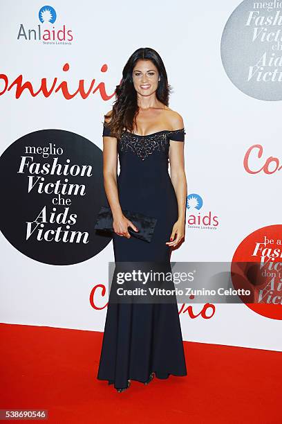 Daniela Ferolla attends Convivio 2016 photocall on June 7, 2016 in Milan, Italy.