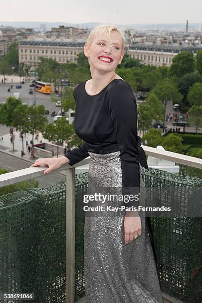Anna Sherbinina attends the 5th Champs Elysees Film Festival : Opening Ceremony In Paris on June 7, 2016 in Paris, France.