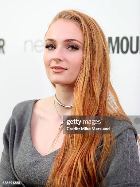 Sophie Turner arrives for the Glamour Women Of The Year Awards on June 7, 2016 in London, United Kingdom.