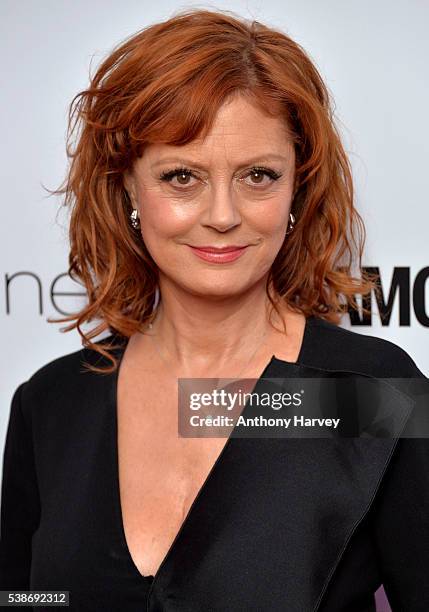 Susan Sarandon attends the Glamour Women Of The Year Awards at Berkeley Square Gardens on June 7, 2016 in London, England.