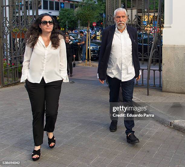 Adolfo Barnatan attends the Marquesa de San Eduardo funeral at La Concepcion de nuestra Senora church on June 7, 2016 in Madrid, Spain.