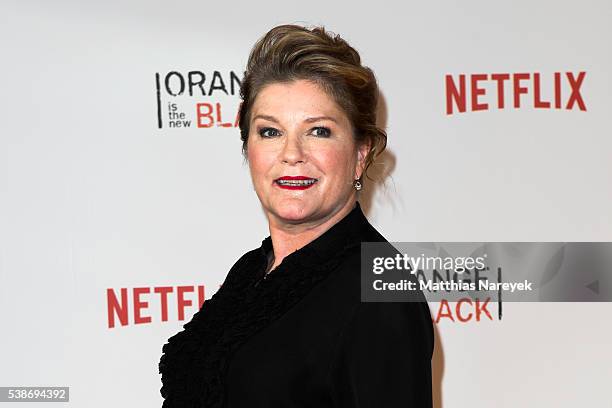 Kate Mulgrew during the 'Orange is the New Black' Europe Premiere at Kino in der Kulturbrauerei on June 7, 2016 in Berlin, Germany.