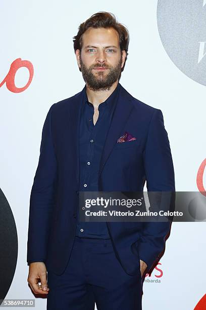 Alessandro Borghi attends Convivio 2016 photocall on June 7, 2016 in Milan, Italy.