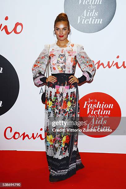 Alessia Reato attends Convivio 2016 photocall on June 7, 2016 in Milan, Italy.