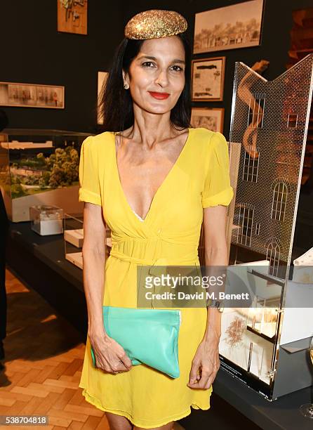 Yasmin Mills attends a VIP preview of the Royal Academy of Arts Summer Exhibition 2016 on June 7, 2016 in London, England.