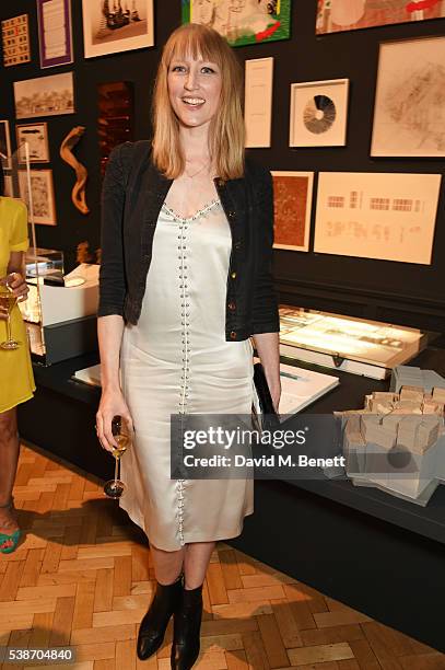 Jade Parfitt attends a VIP preview of the Royal Academy of Arts Summer Exhibition 2016 on June 7, 2016 in London, England.