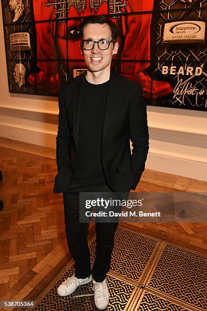 Erdem Moralioglu attends a VIP preview of the Royal Academy of Arts Summer Exhibition 2016 on June 7, 2016 in London, England.