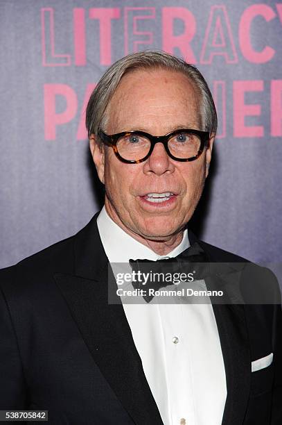 Tommy Hilfiger attends 2016 Literacy Partners Evening Of Readings And Gala Dance at Cipriani 42nd Street on June 7, 2016 in New York City.