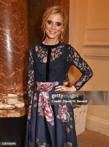 Emilia Fox attends a VIP preview of the Royal Academy of Arts Summer Exhibition 2016 on June 7, 2016 in London, England.