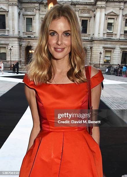 Donna Air attends a VIP preview of the Royal Academy of Arts Summer Exhibition 2016 on June 7, 2016 in London, England.