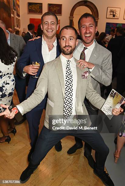 Tyrone Wood attends a VIP preview of the Royal Academy of Arts Summer Exhibition 2016 on June 7, 2016 in London, England.