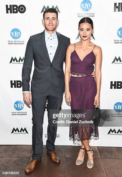 Bryan Greenberg and Jamie Chung attend the Moving Mountains For The Arts Award Gala at 26 Bridge Street on June 7, 2016 in New York City.