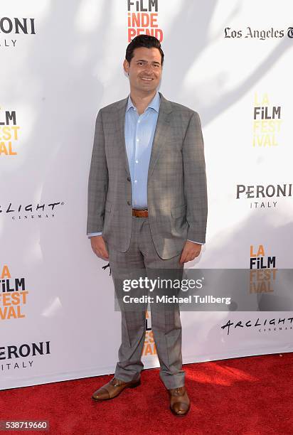 Producer Adam Tenenbaum attends the premiere of "So B. It" at the 2016 Los Angeles Film Festival at Arclight Cinemas Culver City on June 7, 2016 in...