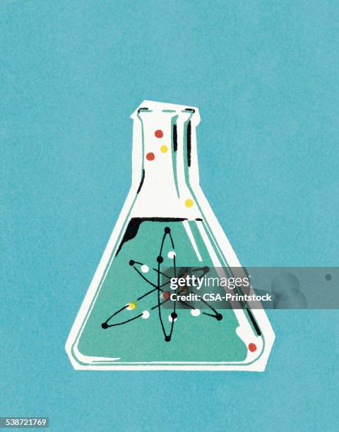 ilustrações de stock, clip art, desenhos animados e ícones de segurando um frasco de química - neutrão