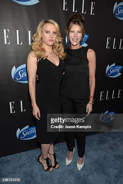 Actress Kate McKinnon and ELLE editor-in-chief Robbie Myers attend the Women In Comedy event with July cover stars Leslie Jones, Melissa McCarthy,...