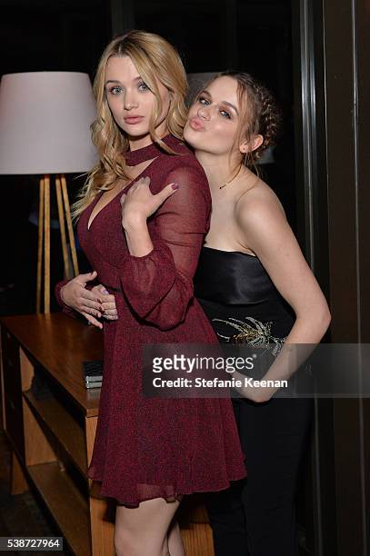 Actors Hunter King and Joey King attend ELLE Women In Comedy event hosted by ELLE Editor-in-Chief Robbie Myers and Leslie Jones, Melissa McCarthy,...