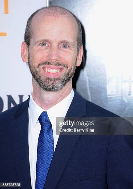 Writer David Leslie Johnson attends 2016 Los Angeles Film Festival 'The Conjuring 2' premiere at TCL Chinese Theatre IMAX on June 7, 2016 in...